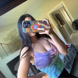 Victoria secret PINK cropped tank top